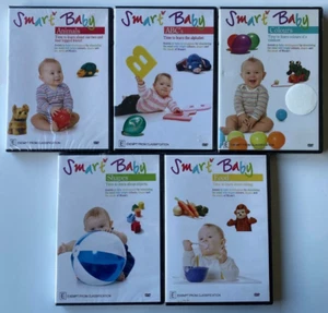 Smart Baby Time To Learn 5 DVD Bundle Learning Development Educational Videos - Picture 1 of 13