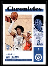 2022-23 Panini Chronicles Jalen Williams RC Oklahoma City Thunder #40