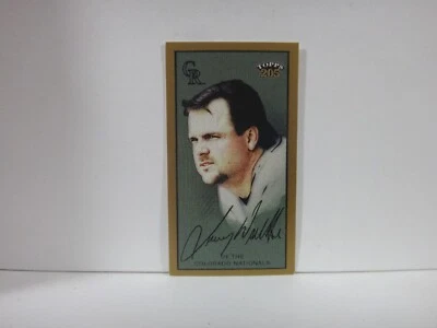 2003 (ROCKIES) Topps 205 Polar Bear #72 Larry Walker - Image 1 of 2