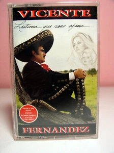 Vtg1993 Sony Discos Inc Vicente Fernandez "Lastima Que Seas Ajena" Cassette Mint - Picture 1 of 2