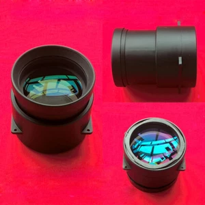 DIY LED Projector Focal Length 210mm HD Lens Coated w/ Film Lens Repair Parts - Picture 1 of 7