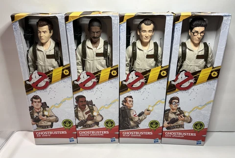 Ghostbusters Lot Of 4 1984 Classic Collection Hasbro 2020 Action Figures 12” Cover