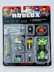 New! Roblox Avatar Shop Social Medusa Influencer With Selfie Stick by Jazwares - Picture 1 of 12