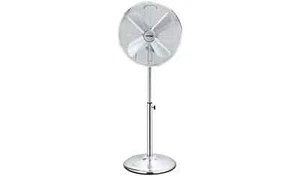 Challenge 16" Metall 3 Geschwindigkeiten oszillierend verstellbar Kühlung Standventilator 5026254 - Bild 1 von 5