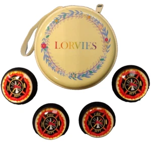 LORVIES 4-Pack 1.37" Decorative Fire Department Cabinet Knobs - Picture 1 of 2