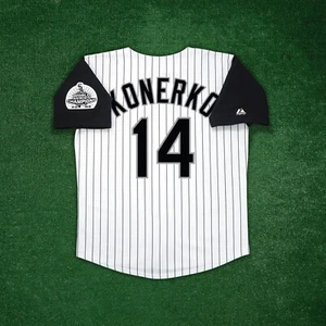 Paul Konerko 2005 Chicago White Sox World Series Champions Cooperstown Jersey - Picture 1 of 7