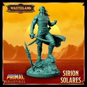 Sirion Solares Human Fighter Dark Sun Fantasía Miniatura DnD Juego de rol de mesa - Imagen 1 de 4