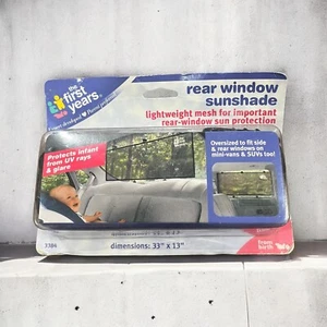 New! Baby Car/Vehicle Rear Window Mesh Sunshade for Infant/Kids Sun Protection - Picture 1 of 3