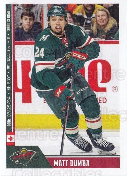 2018-19 Panini Stickers #401 Matt Dumba - Image 1 of 1