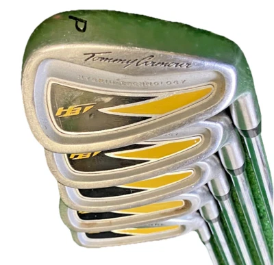 Tommy Armour HBT Iron Set 6-PW Men's RH Stiff Steel 6i 37" New Jumbo Grips - Image 1 of 4
