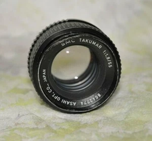 SMC Takumar M42 Screw Mount 55mm F1.8 Lens Clean glass/ Filter Ring dented - Picture 1 of 6