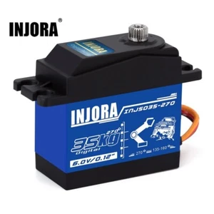 INJORA 35kg 270° Metal Gear Servo Digital Alto Par Impermeable para Coche RC - Imagen 1 de 8