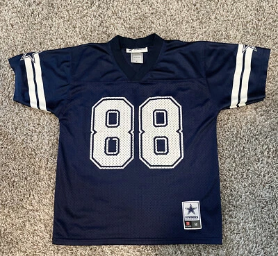 Camiseta deportiva de malla Cowboys auténtica Dez Bryant 88 juvenil grande E Foto 1 de 2