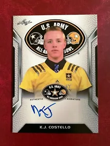 K.J. KJ COSTELLO Mississippi State Bulldogs 2016 Leaf TOUR Certified AUTOGRAPH - Picture 1 of 1