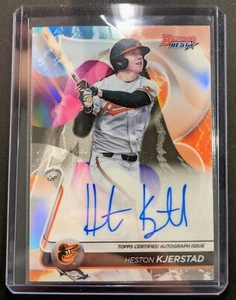 Heston Kjerstad 2020 Bowman's Best Auto Baltimore Orioles - Bild 1 von 2