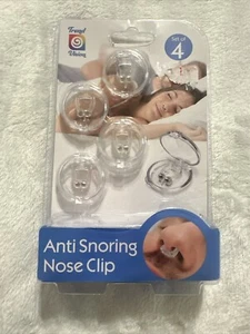 FDA Noseclip ANTI SNORE DEVICES 4CT Ships Free - Picture 1 of 1