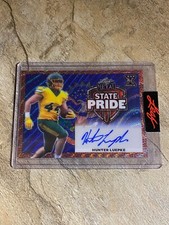 2023 Leaf Metal Draft Hunter Luepke State Pride #1/1 Signed Proof Certified Auto