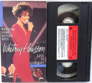Welcome Home Heroes - Whitney Houston - Live in Concert VHS HBO - 1991 - Foto 1 di 1