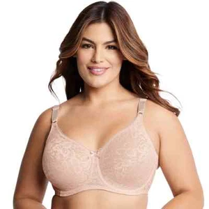 Bali BH 3432 Stretch Spitze Bügel 42D hellbeige - Bild 1 von 2