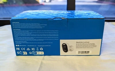 REOLINK Lumus, Upgraded 2K 4MP Outdoor Security Camera with Spotlights - Image 1 of 2
