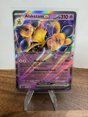 Alakazam ex (Error No Star Pattern) Pokemon BLACK STAR Promo #050 Holo - Image 1 of 4