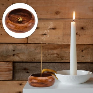 2 Pezzi Bruciatore di Incenso a Forma di Ciotola Zucca Porta Incenso per Sala da Tè Tempio - Foto 1 di 12