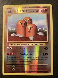 Dugtrio 56/108 Pokemon XY Evolutions 2016 Reverse Holo NM/LP - Picture 1 of 3