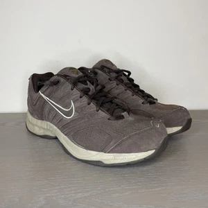 Nike Mens T Lite V Suede Athletic Shoes Brown Lace Up 315344-222 Sz 10 Chunky - Picture 1 of 12