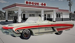 Hot Wheels '63 T-Bird, White & Red, 2006, Near Mint Blister Pull - Bild 1 von 9
