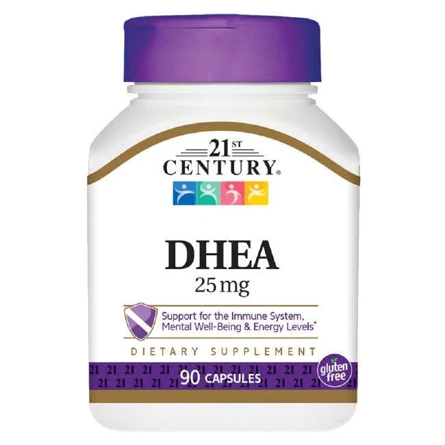 21st Century Dhea 25 mg 90 Caps - Image 1 of 1