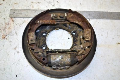 Suzuki Quadrunner 250 Front Brake Drum Backing Plate LEFT 54810-19B11 1989-2002 - Image 1 of 4