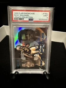 Flair Showcase LEGACY COLLECTION 1999 Ricky Williams novato - PSA 9 - SSP - /99 - Imagen 1 de 1