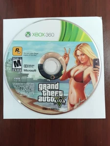 Grand Theft Auto V Microsoft Xbox 360 - Disco 1 solo disco de instalación - Imagen 1 de 1