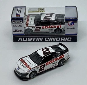 2025 1/64 #2 Austin Cindric “Discount Tire”Mustang - Limited Edition SD Shipping - Picture 1 of 2