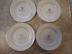 Set of 4 Baron's Court 6" Bread Plates by Waterford China Original Labels - Picture 1 of 4