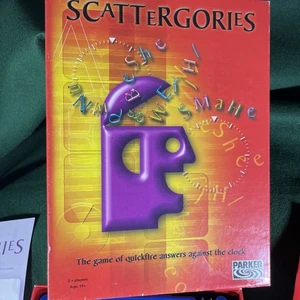 SCATTERGORIES board game by Parker - used - in excellent condition Complete - Picture 1 of 9