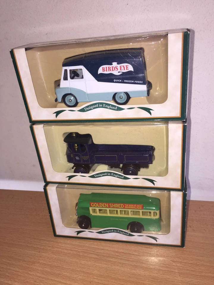 3x Hornby Lledo Days Gone modelos diecast sin usar, en caja, 2010 Foto 1 de 3