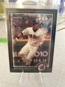MICHAEL BRANTLEY Cleveland Indians 2010 Bowman Draft #BDP90 True Rookie Card RC - Picture 1 of 2
