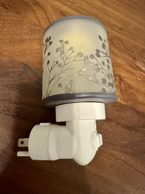 Scentsy MORNING SUNRISE Wax Warmer Wall Plug-In mini portable burner gray branch - Image 1 of 4