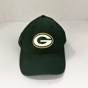 Green Bay Packers Reebok NFL Equipment Fitted Green Hat Size 7 1/2 / NFL / Adult - Picture 1 of 6
