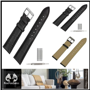 Lederarmband mit Edelstahlverschluss | 20-22mm - Bild 1 von 7