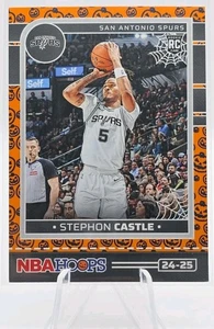 2024-25 Panini Haunted Hoops - Stephon Castle #250 Zucche (RC) - Foto 1 di 2