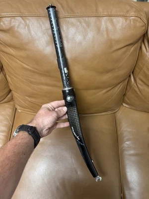 Columbus Muscle Super Carbongabel fork Vollcarbon 26cm Schaftlänge 28 Zoll 700c - Bild 1 von 4