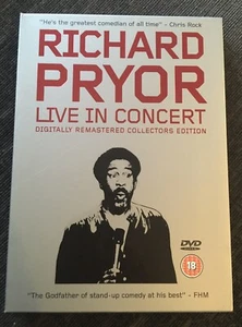 Richard Pryor - Live In Concert DVD - With Slipcase Disc in Excellent Condition - Picture 1 of 5