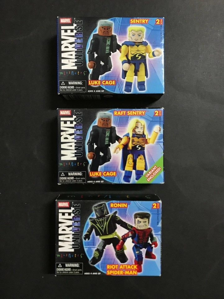 MARVEL MINI MATES UNIVERSE LOT OF 3 IN PACK, ONE VARIANT  - image 1 of 1