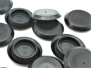 1 1/8" Auto & Truck Bumper Plugs Black PE Sensor Hole Covers for Bumpers - Picture 1 of 6