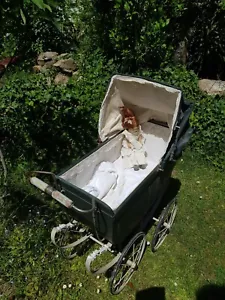 Puppenwagen antik - Bild 1 von 8