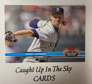 2022 Stadium Club Randy Johnson 91 Design Variation SSP Mariners PR/200 - Picture 1 of 2