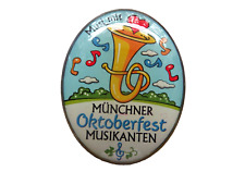 Pin vom Oktoberfest München 2023 MÜNCHNER OKTOBERFEST MUSIKANTEN, SELTEN