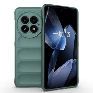 For OnePlus 13 5G, Shockproof Skin Feel Anti-slip Soft Rubber Matte Case Cover - Picture 1 of 25